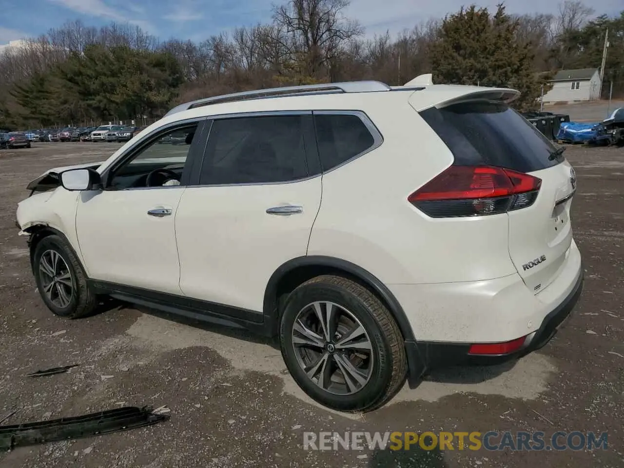 2 fotografías del automóvil dañado JN8AT2MV6KW379247 NISSAN ROGUE 2019