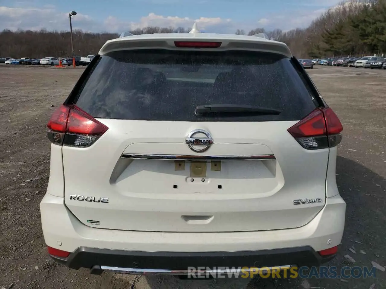 6 fotografías del automóvil dañado JN8AT2MV6KW379247 NISSAN ROGUE 2019