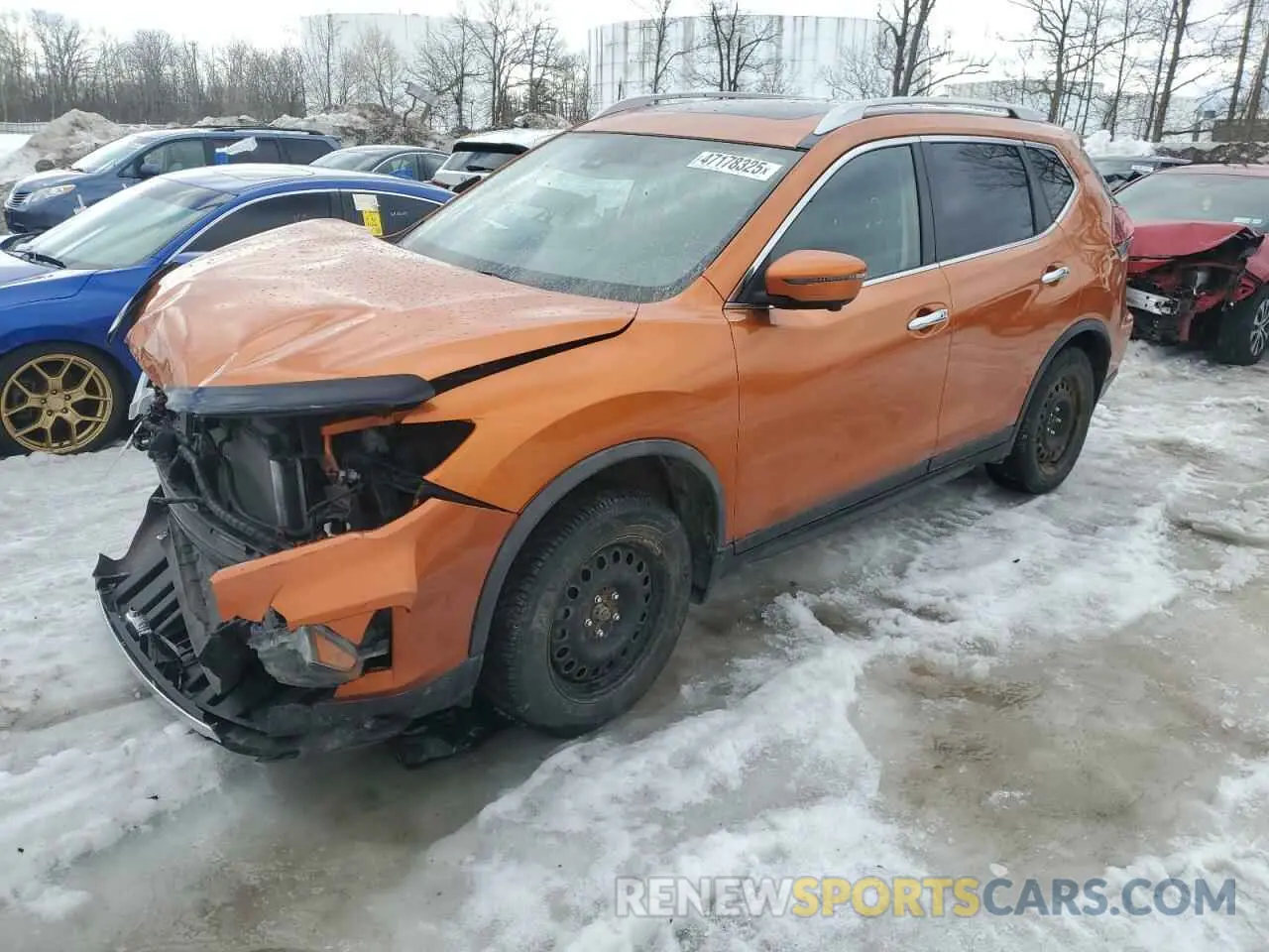 1 fotografías del automóvil dañado JN8AT2MV6KW382780 NISSAN ROGUE 2019