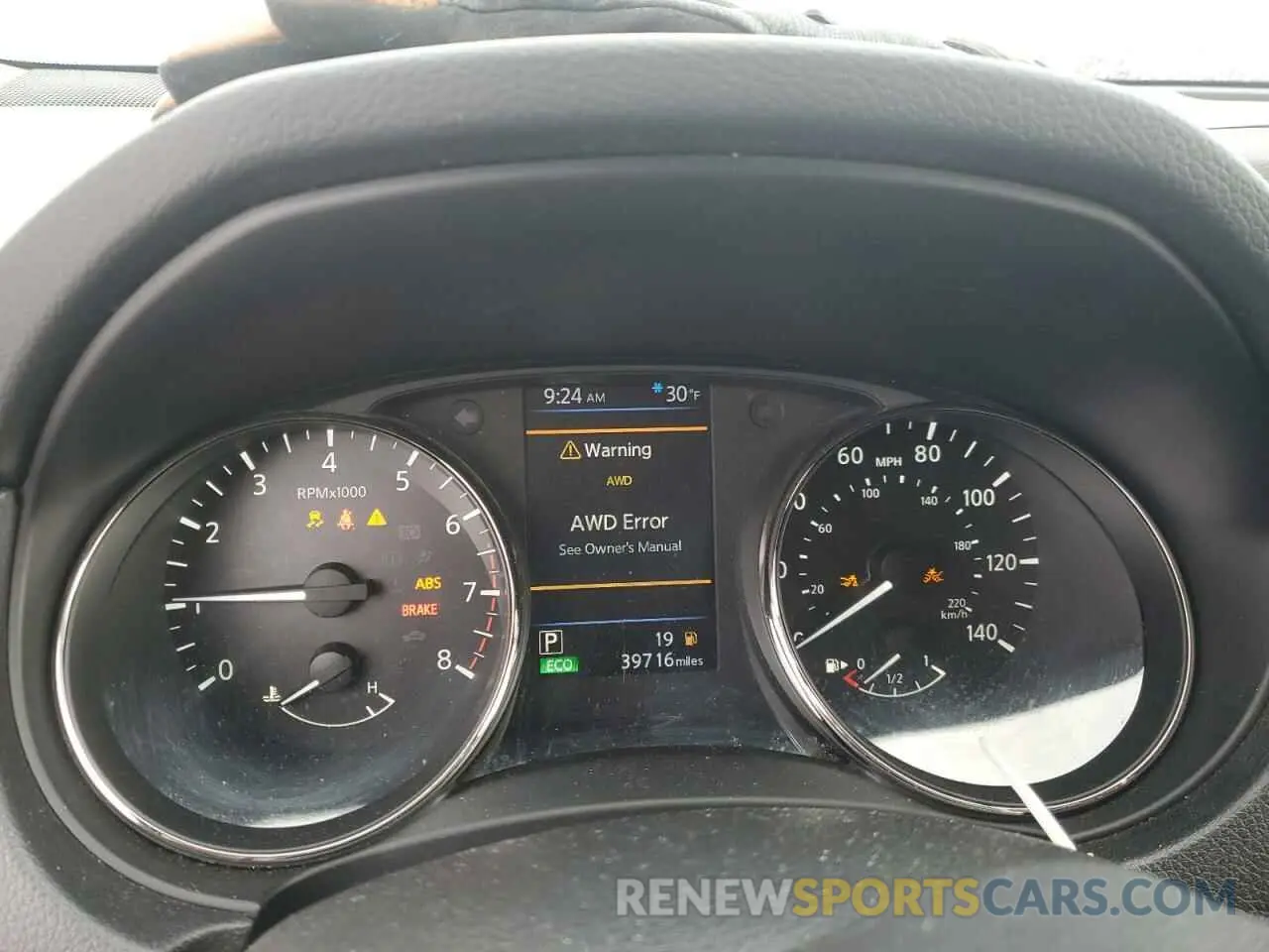 9 fotografías del automóvil dañado JN8AT2MV6KW382780 NISSAN ROGUE 2019