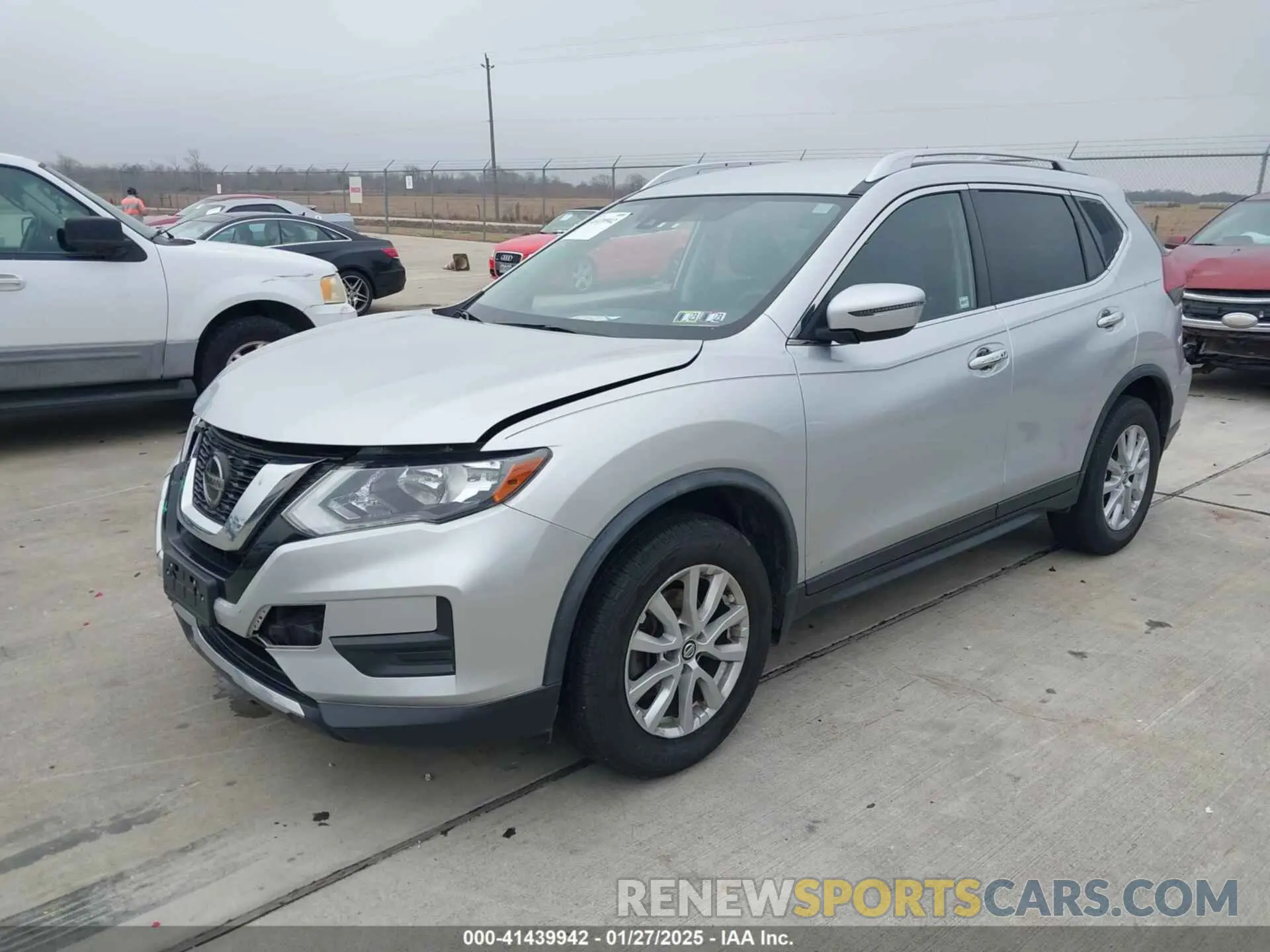 2 fotografías del automóvil dañado JN8AT2MV6KW382956 NISSAN ROGUE 2019