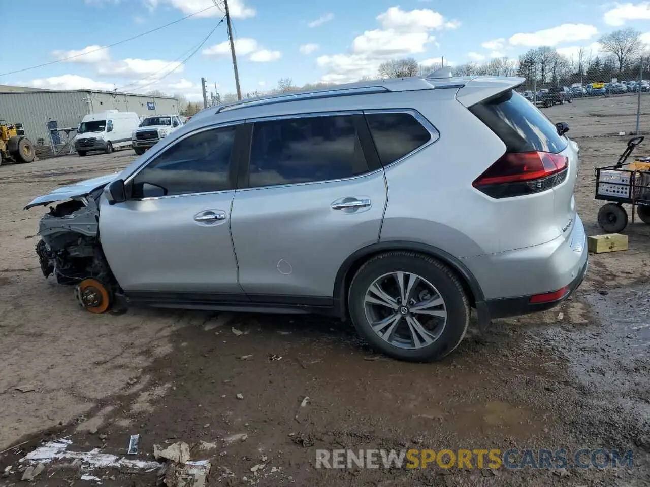 2 fotografías del automóvil dañado JN8AT2MV6KW387994 NISSAN ROGUE 2019