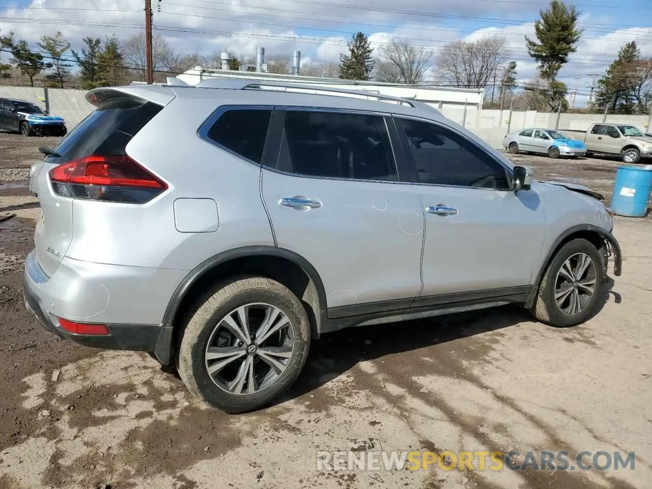3 fotografías del automóvil dañado JN8AT2MV6KW387994 NISSAN ROGUE 2019