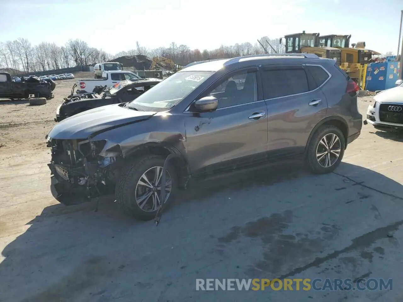 1 fotografías del automóvil dañado JN8AT2MV6KW401800 NISSAN ROGUE 2019
