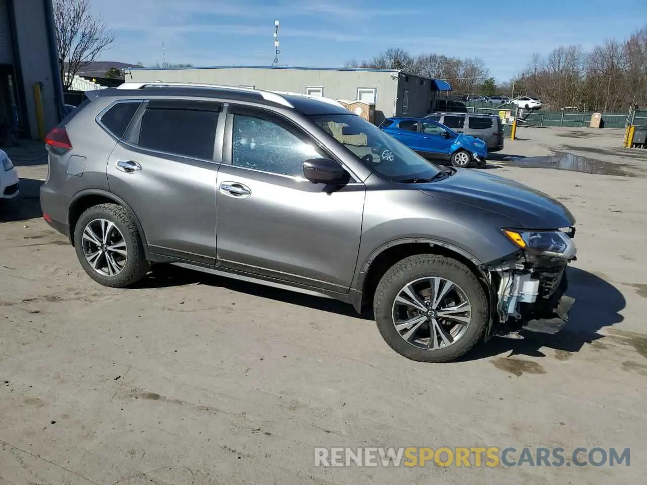 4 fotografías del automóvil dañado JN8AT2MV6KW401800 NISSAN ROGUE 2019