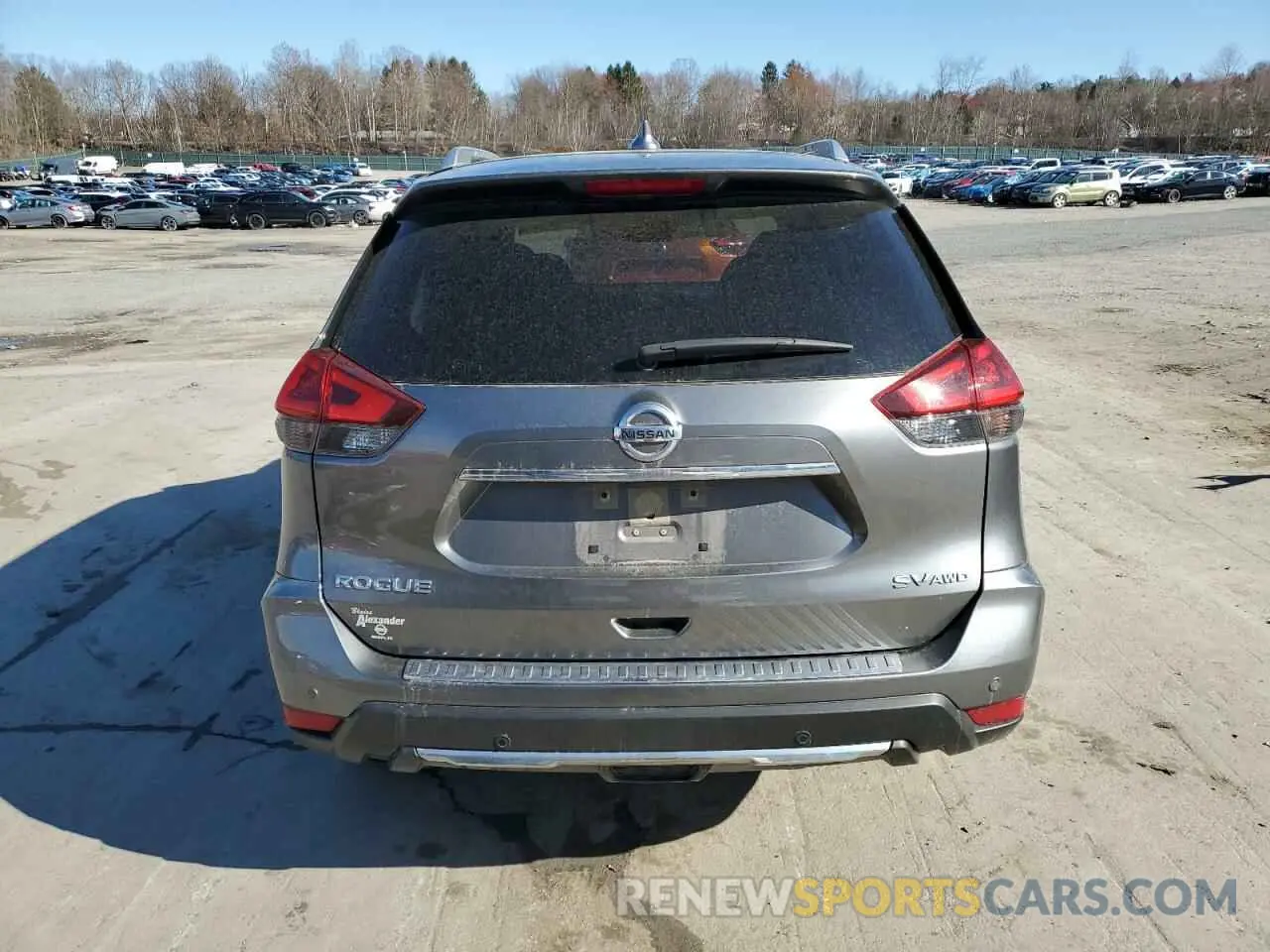 6 fotografías del automóvil dañado JN8AT2MV6KW401800 NISSAN ROGUE 2019