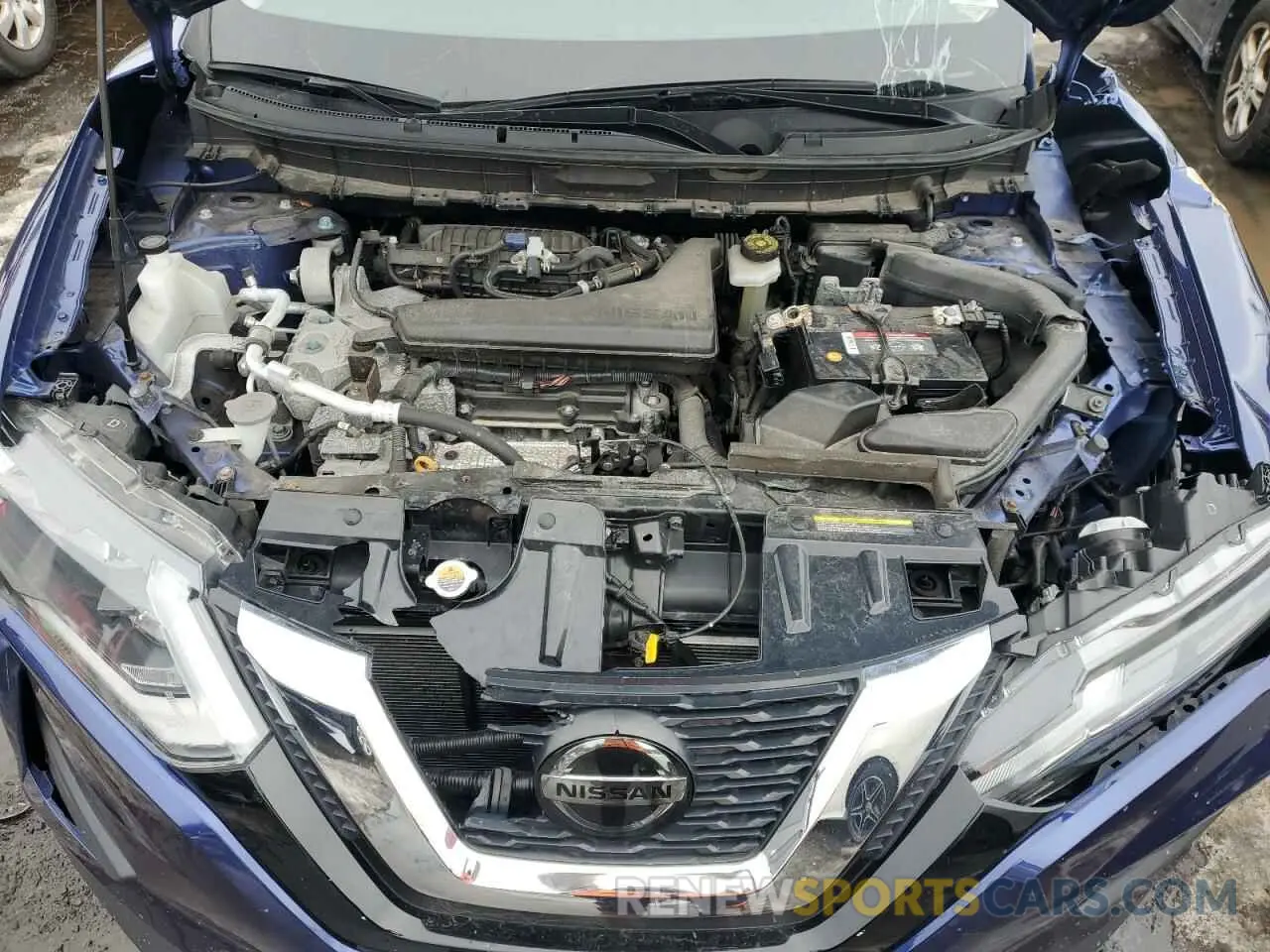 12 fotografías del automóvil dañado JN8AT2MV7KW370685 NISSAN ROGUE 2019