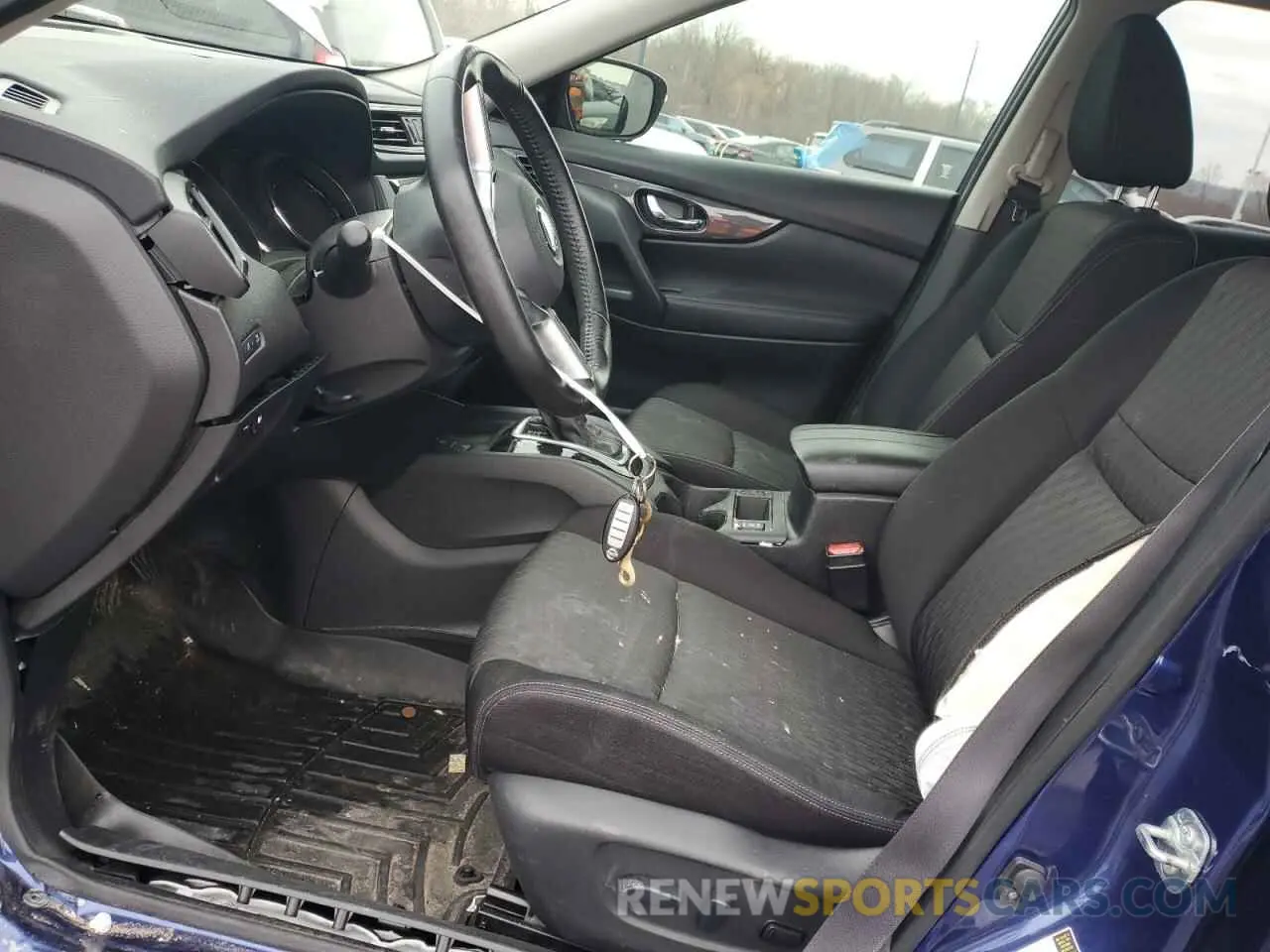 7 fotografías del automóvil dañado JN8AT2MV7KW370685 NISSAN ROGUE 2019