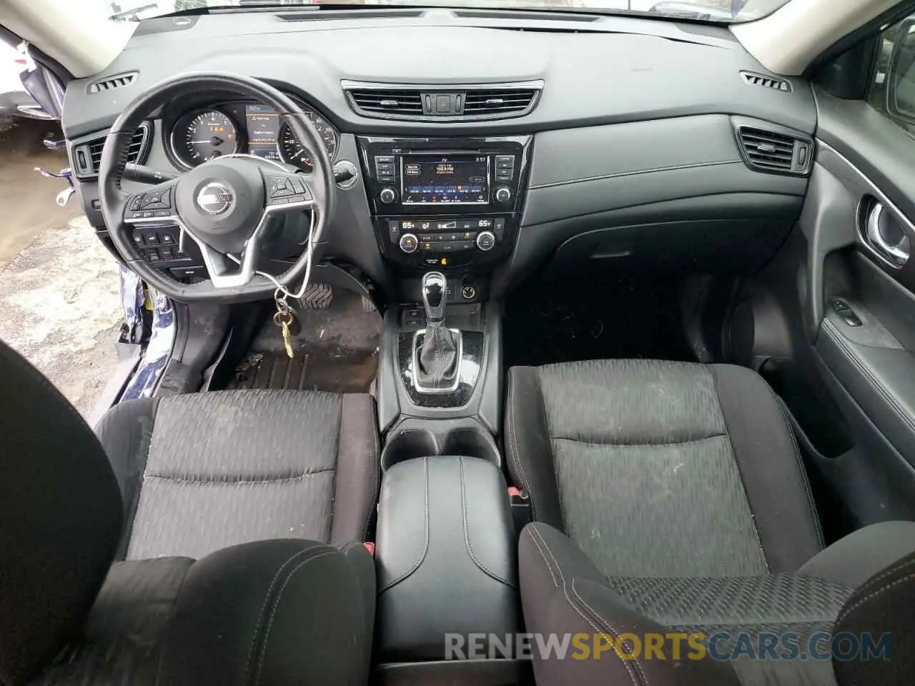 8 fotografías del automóvil dañado JN8AT2MV7KW370685 NISSAN ROGUE 2019