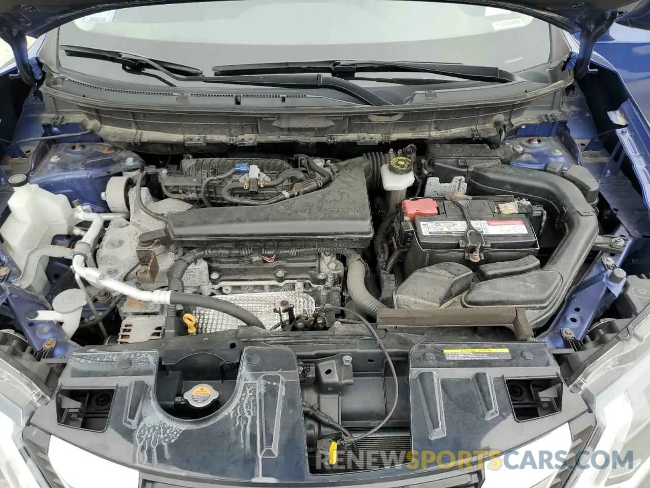 12 fotografías del automóvil dañado JN8AT2MV7KW383632 NISSAN ROGUE 2019