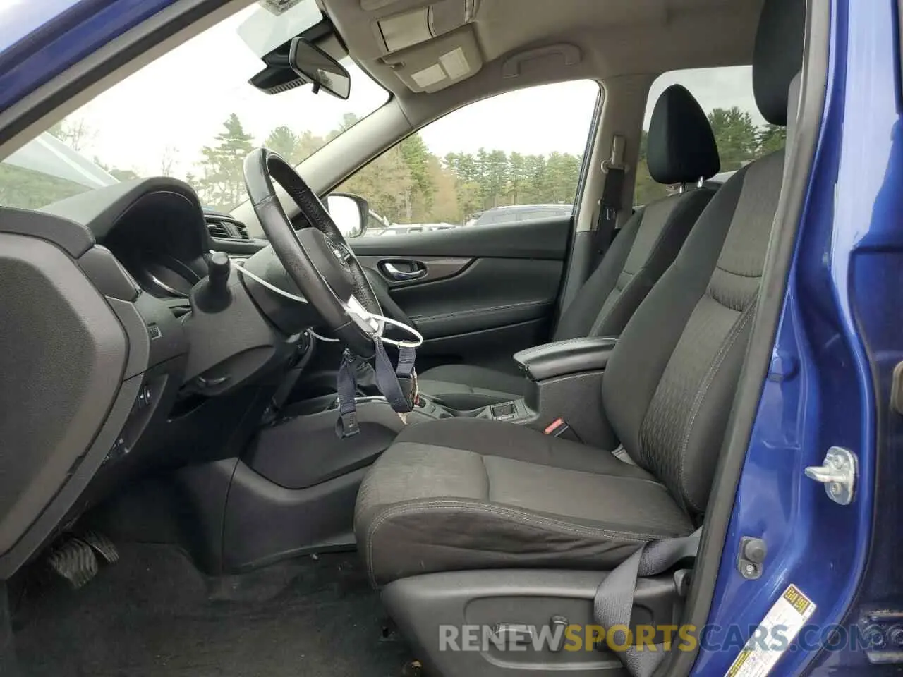 7 fotografías del automóvil dañado JN8AT2MV7KW383632 NISSAN ROGUE 2019