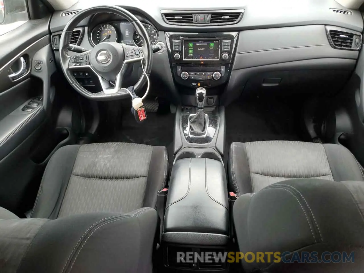 8 fotografías del automóvil dañado JN8AT2MV7KW383632 NISSAN ROGUE 2019