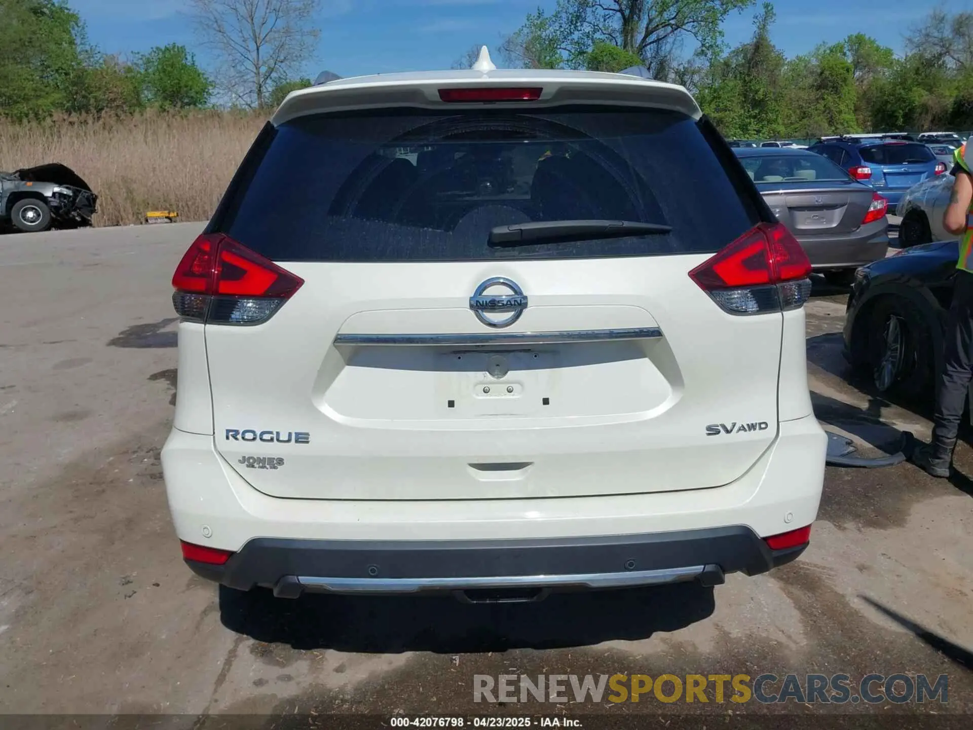 15 fotografías del automóvil dañado JN8AT2MV7KW385753 NISSAN ROGUE 2019