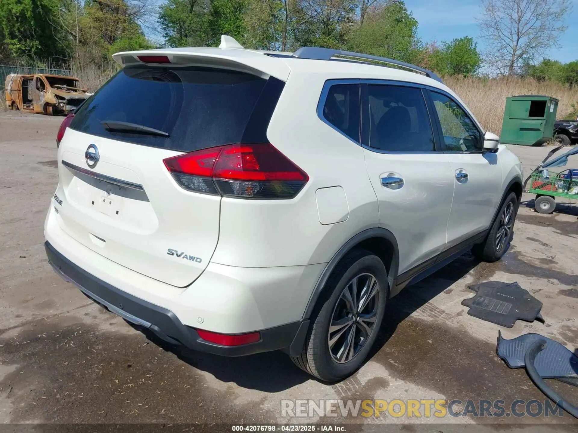 4 fotografías del automóvil dañado JN8AT2MV7KW385753 NISSAN ROGUE 2019
