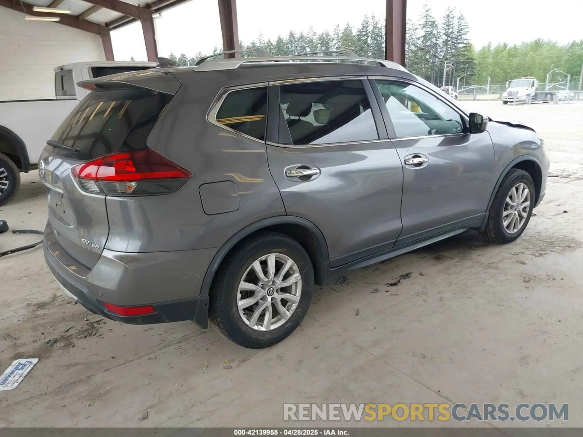 4 fotografías del automóvil dañado JN8AT2MV7KW390189 NISSAN ROGUE 2019