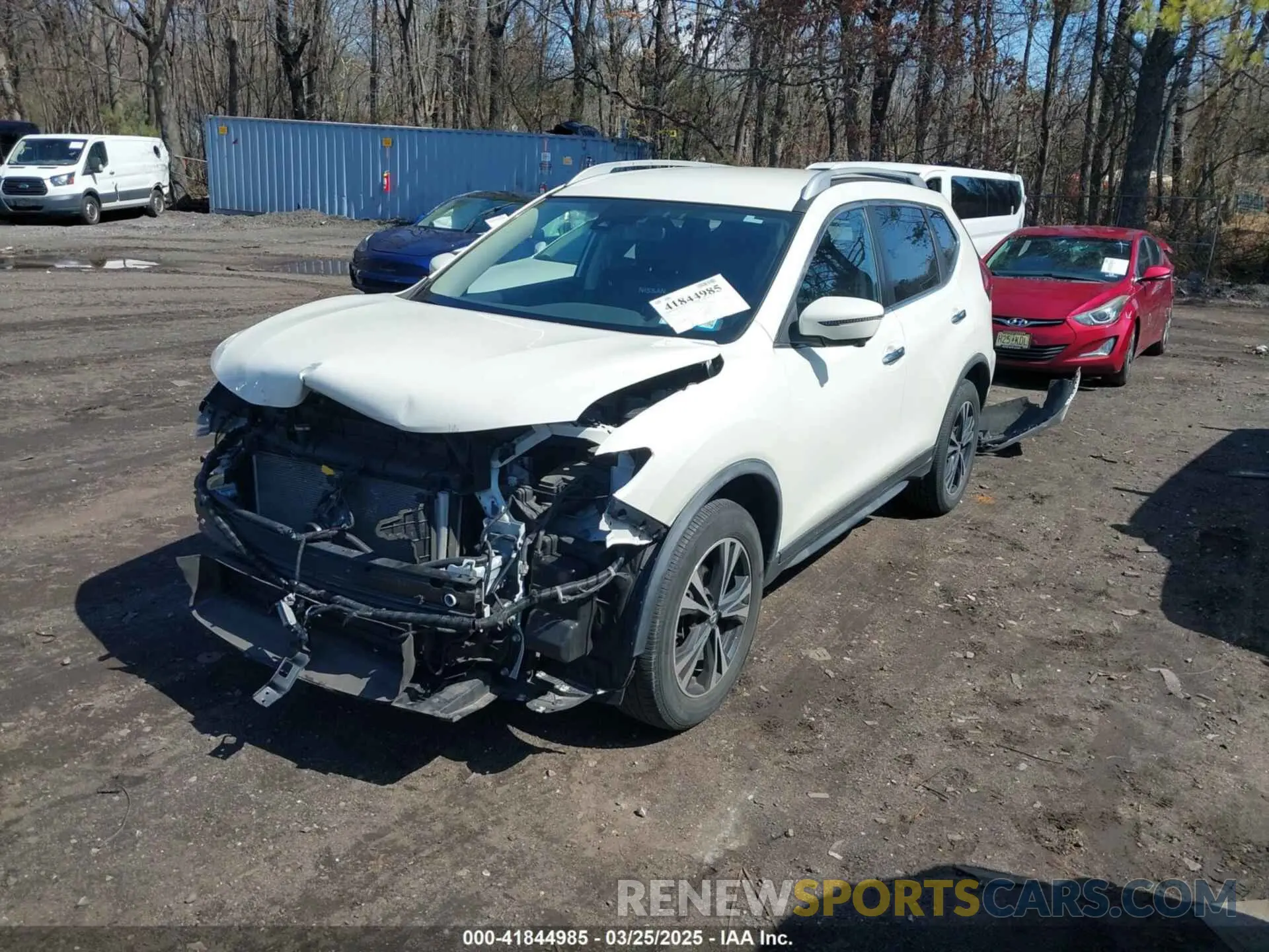 2 fotografías del automóvil dañado JN8AT2MV8KW385485 NISSAN ROGUE 2019