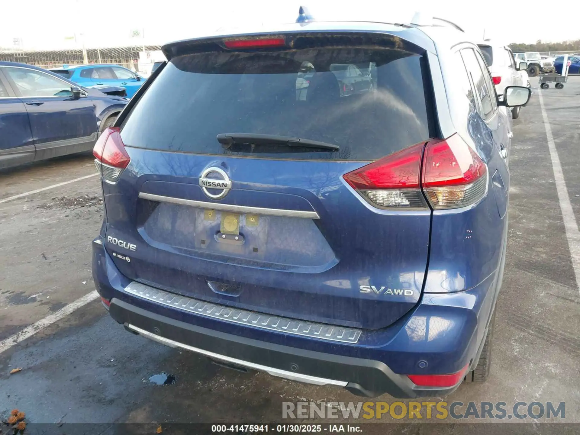 16 fotografías del automóvil dañado JN8AT2MV8KW388497 NISSAN ROGUE 2019