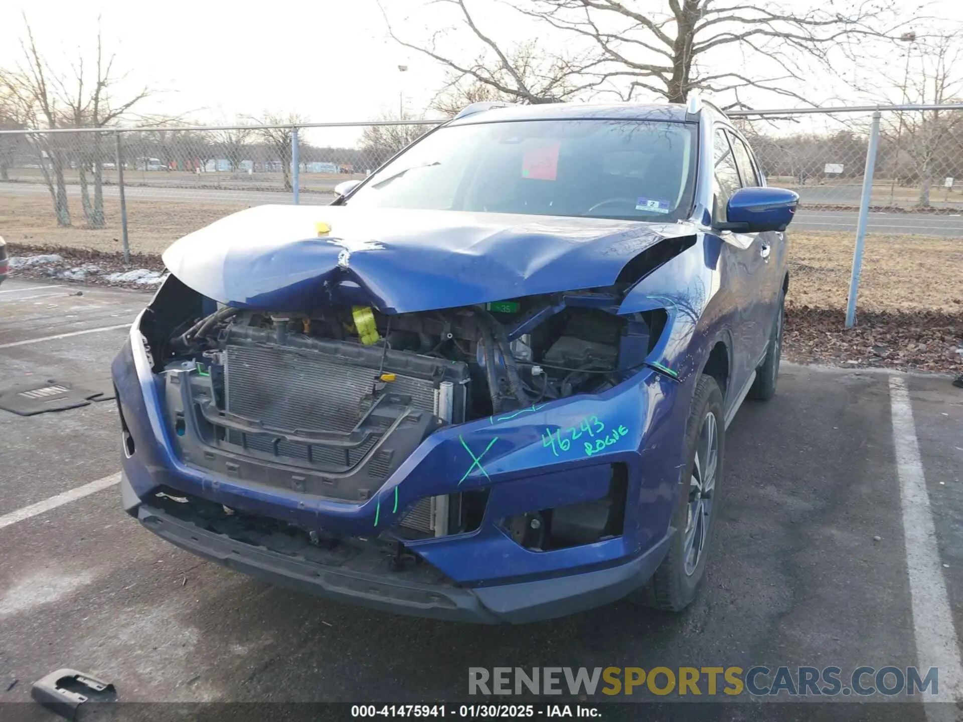 6 fotografías del automóvil dañado JN8AT2MV8KW388497 NISSAN ROGUE 2019