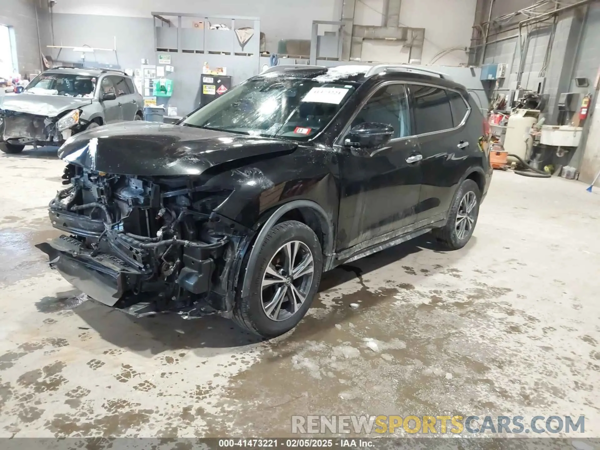 2 fotografías del automóvil dañado JN8AT2MV8KW394025 NISSAN ROGUE 2019