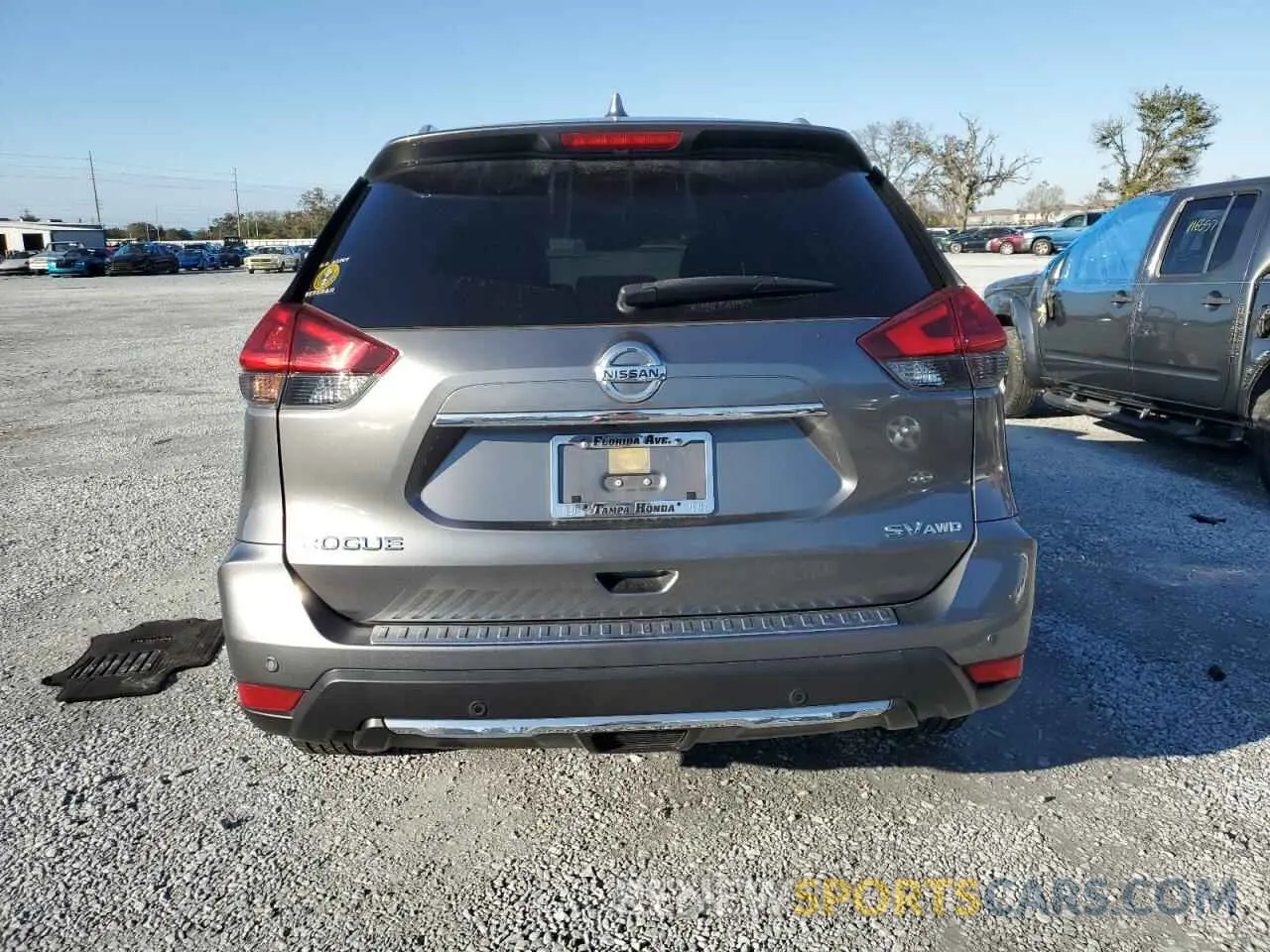6 fotografías del automóvil dañado JN8AT2MV8KW394641 NISSAN ROGUE 2019