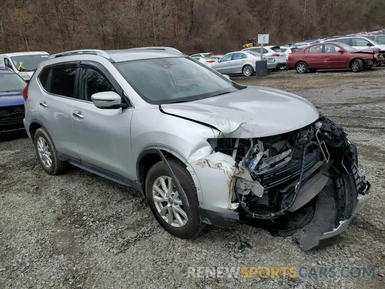 4 fotografías del automóvil dañado JN8AT2MV9KW385916 NISSAN ROGUE 2019