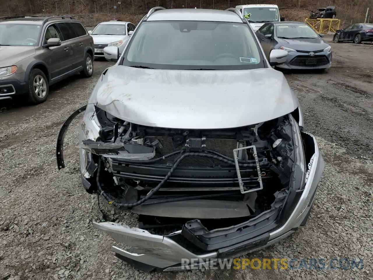 5 fotografías del automóvil dañado JN8AT2MV9KW385916 NISSAN ROGUE 2019