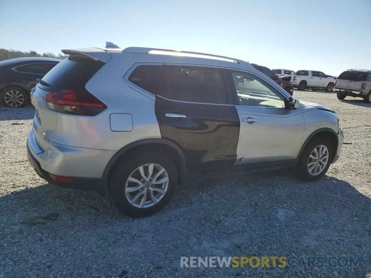 3 fotografías del automóvil dañado JN8AT2MVXKW372673 NISSAN ROGUE 2019