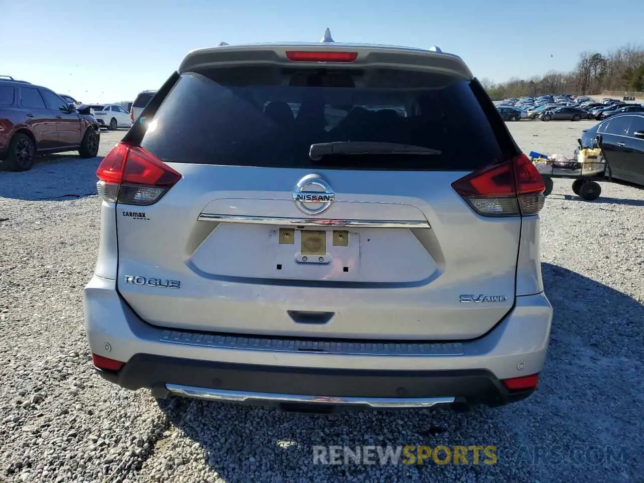 6 fotografías del automóvil dañado JN8AT2MVXKW372673 NISSAN ROGUE 2019
