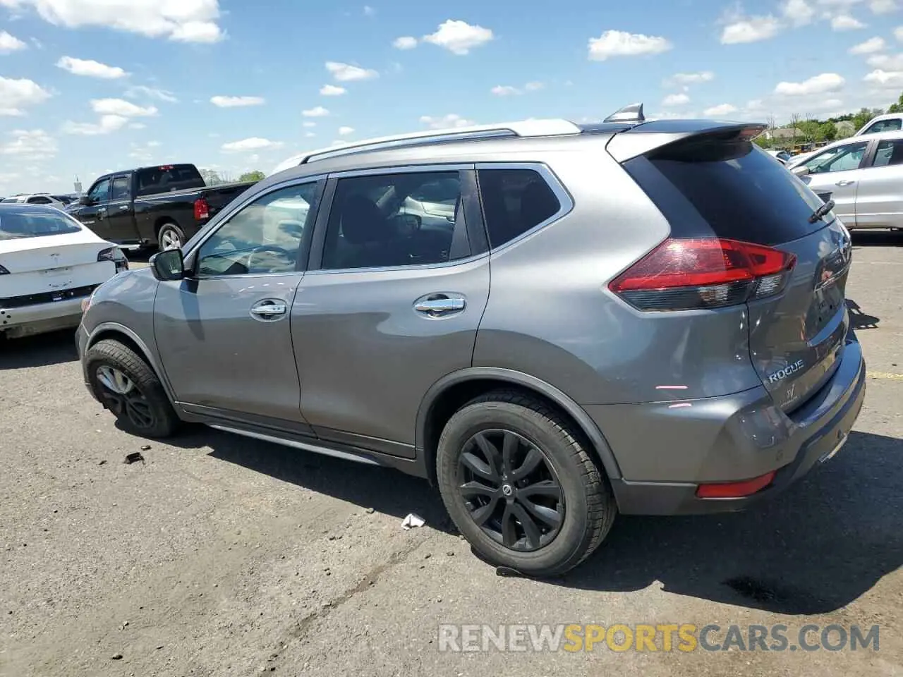 2 fotografías del automóvil dañado JN8AT2MVXKW379350 NISSAN ROGUE 2019