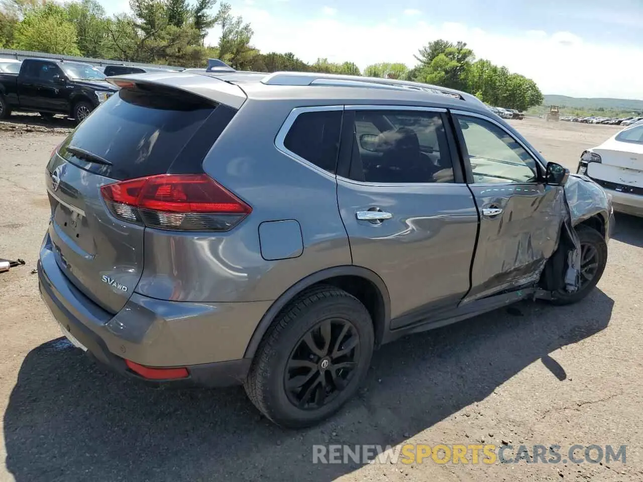 3 fotografías del automóvil dañado JN8AT2MVXKW379350 NISSAN ROGUE 2019