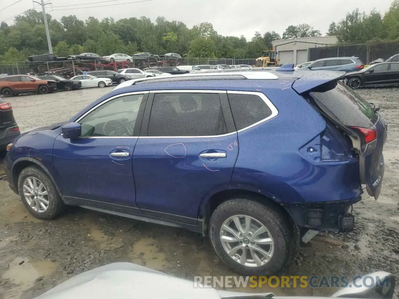 2 fotografías del automóvil dañado JN8AT2MVXKW389408 NISSAN ROGUE 2019