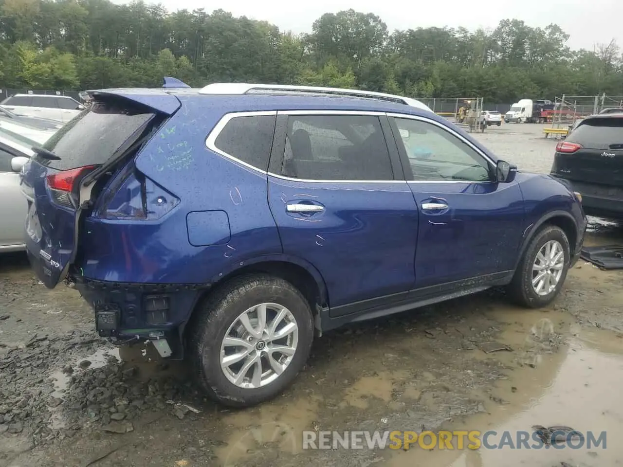 3 fotografías del automóvil dañado JN8AT2MVXKW389408 NISSAN ROGUE 2019