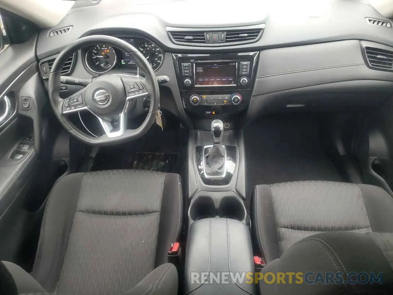 8 fotografías del automóvil dañado JN8AT2MVXKW389408 NISSAN ROGUE 2019