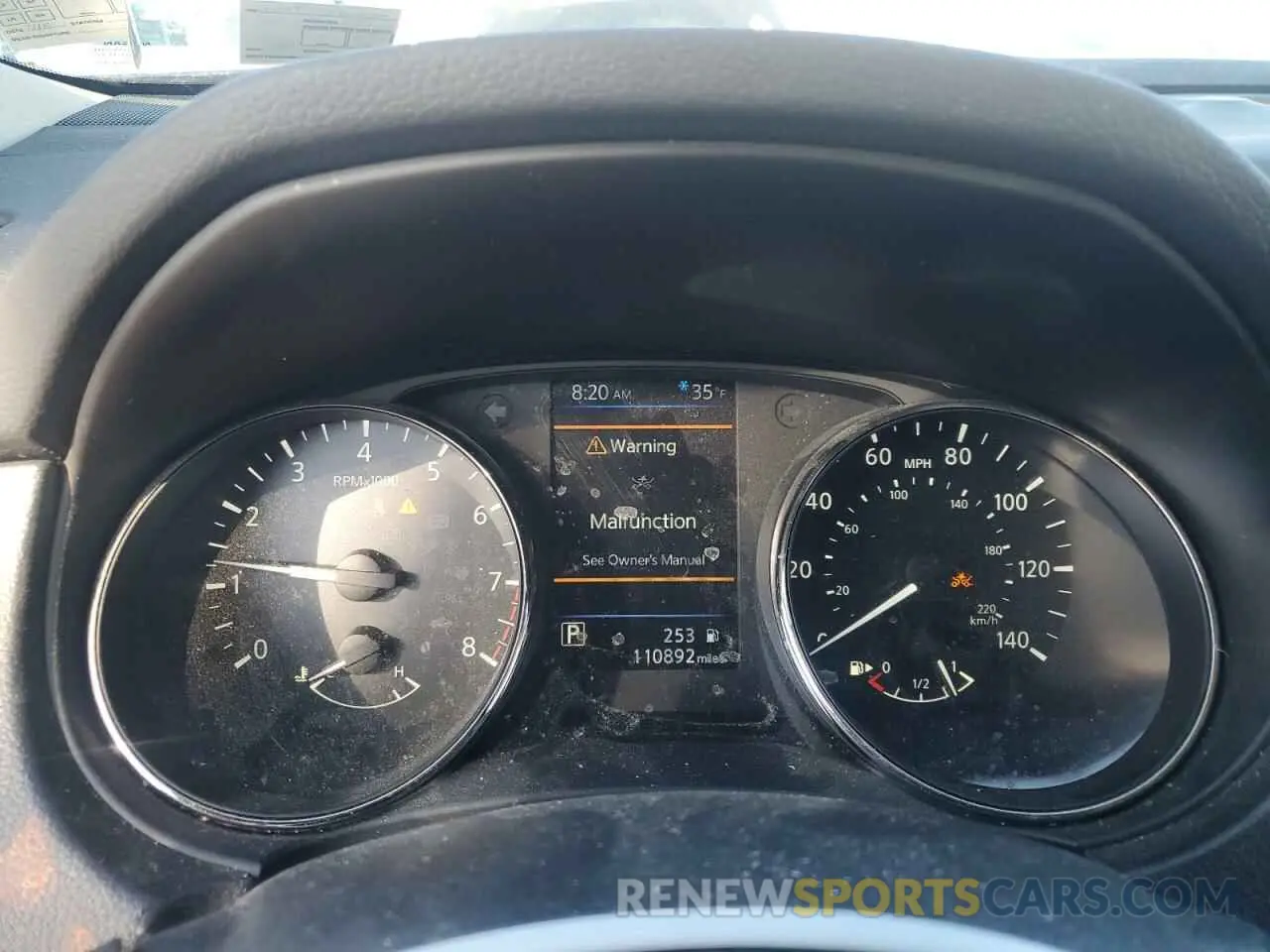 9 fotografías del automóvil dañado JN8AT2MVXKW390820 NISSAN ROGUE 2019
