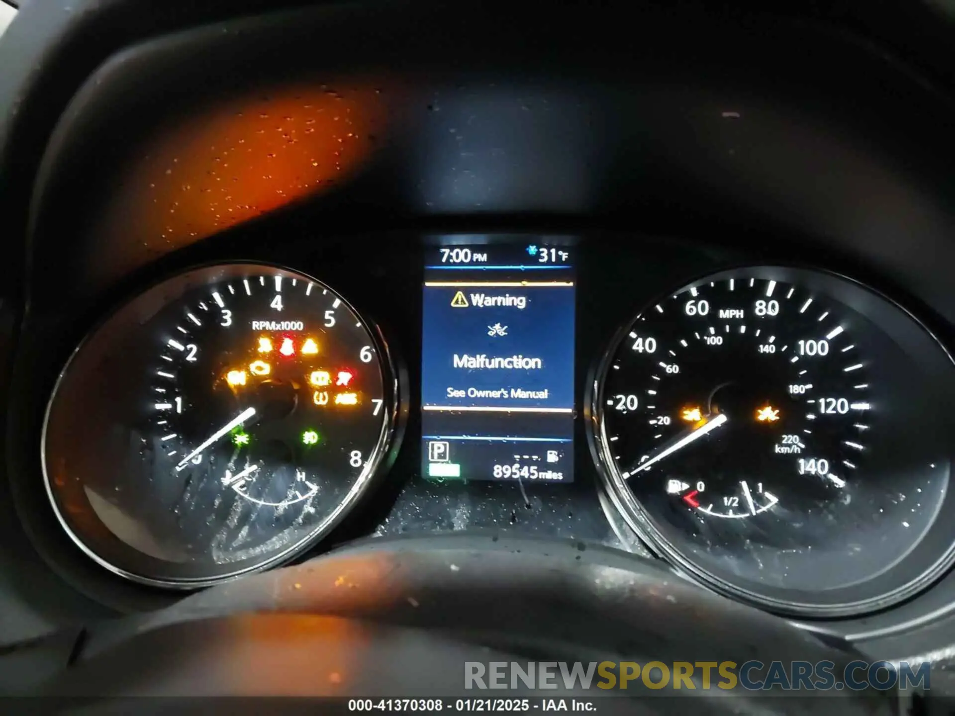 7 fotografías del automóvil dañado JN8AT2MVXKW390980 NISSAN ROGUE 2019