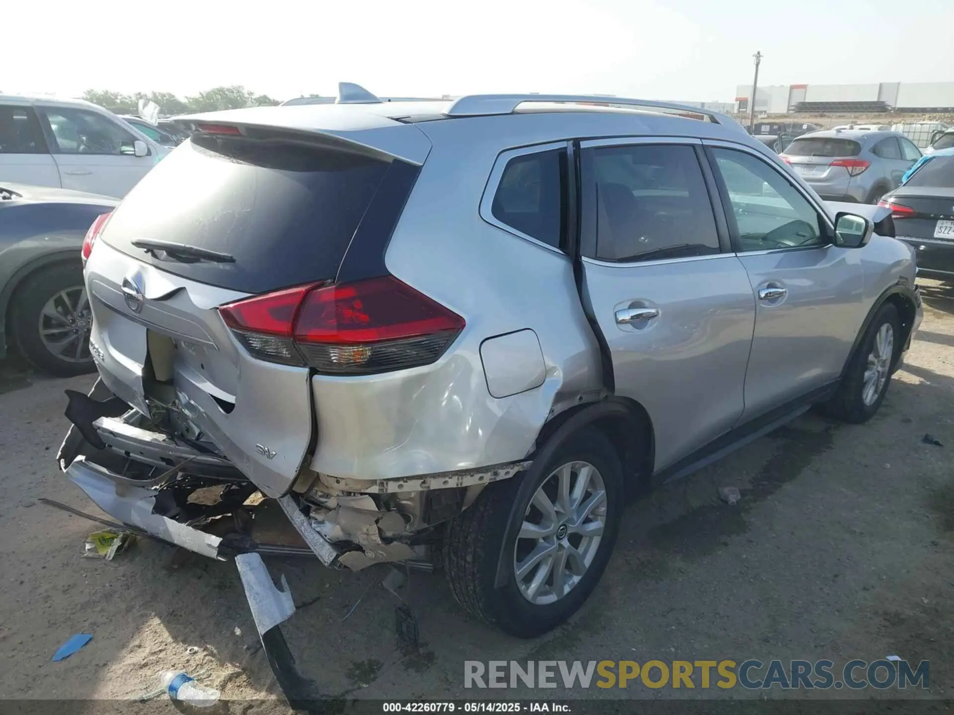 4 fotografías del automóvil dañado KNMAT2MT0KP527901 NISSAN ROGUE 2019