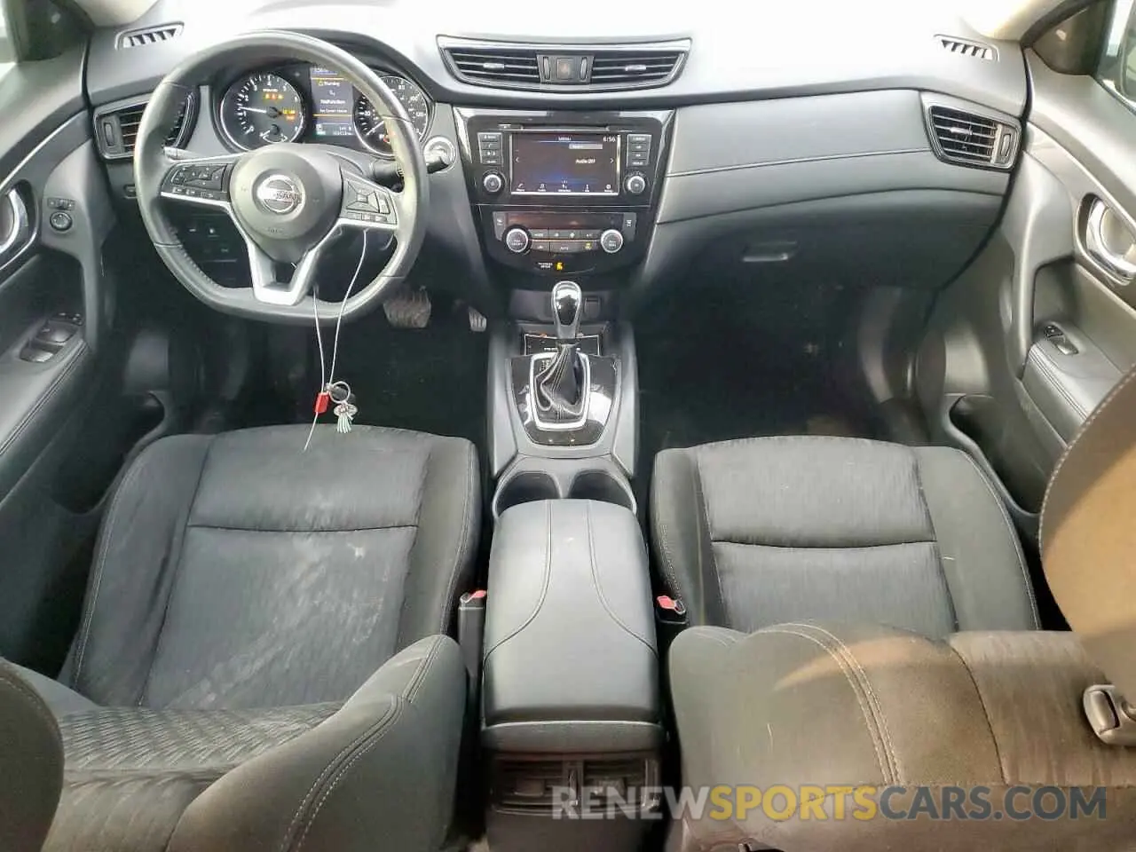 8 fotografías del automóvil dañado KNMAT2MT0KP547548 NISSAN ROGUE 2019