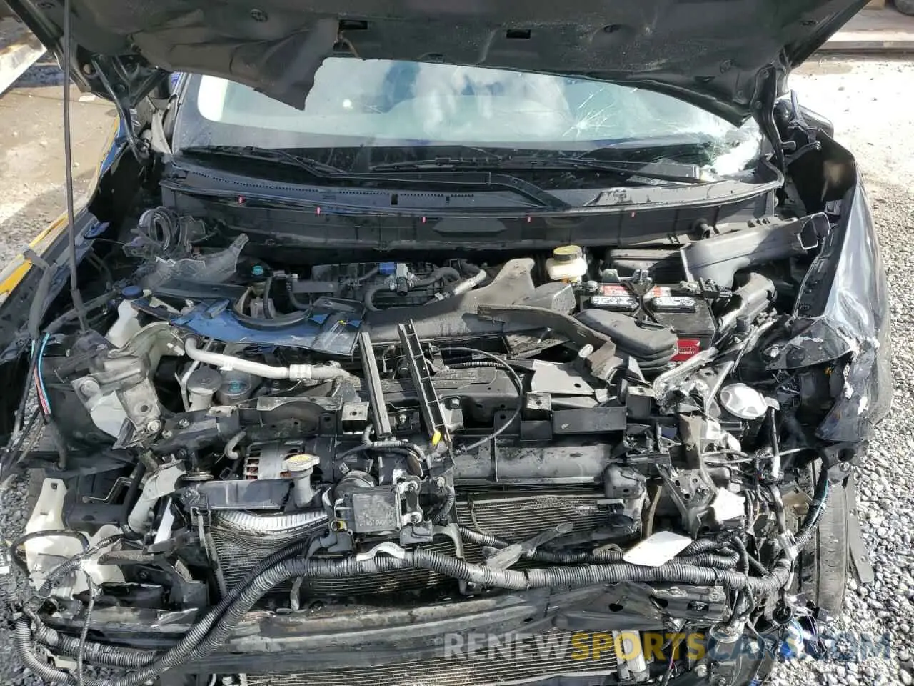 12 fotografías del automóvil dañado KNMAT2MT0KP553463 NISSAN ROGUE 2019