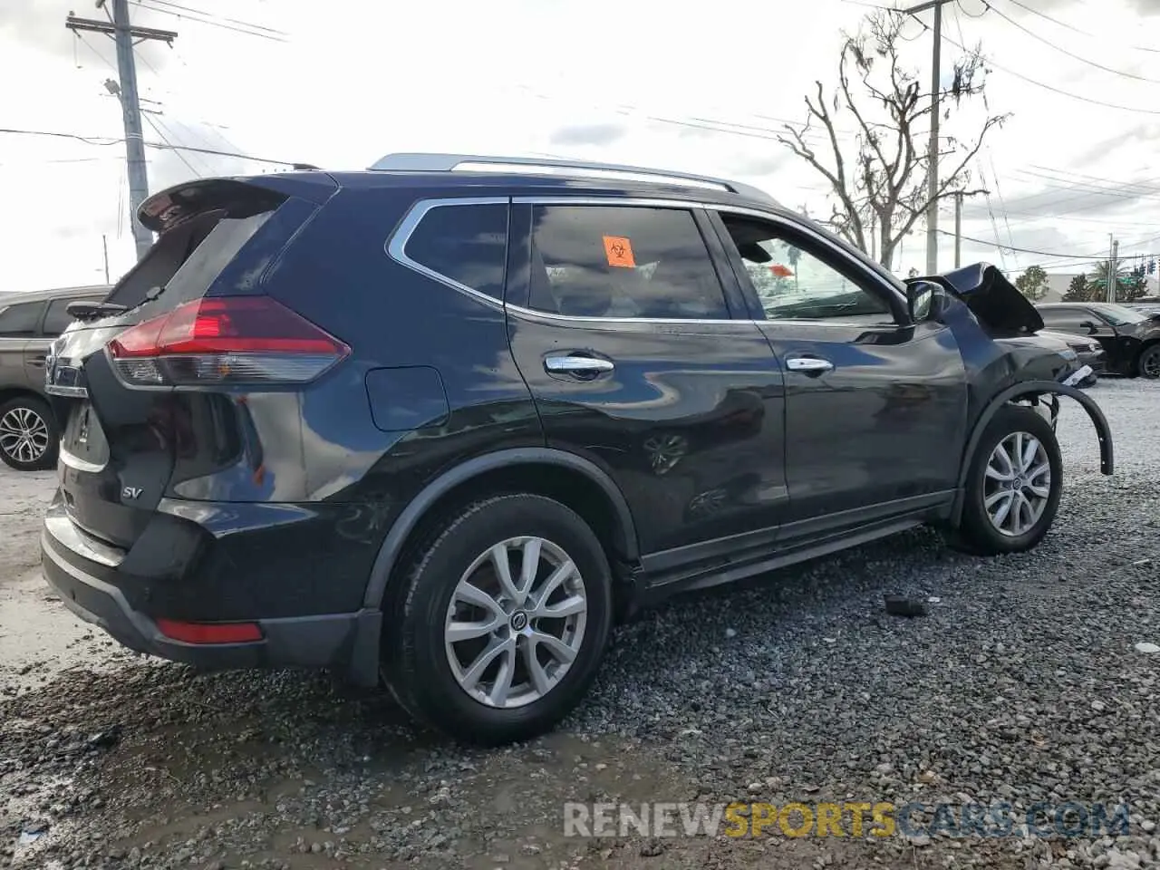 3 fotografías del automóvil dañado KNMAT2MT0KP553463 NISSAN ROGUE 2019