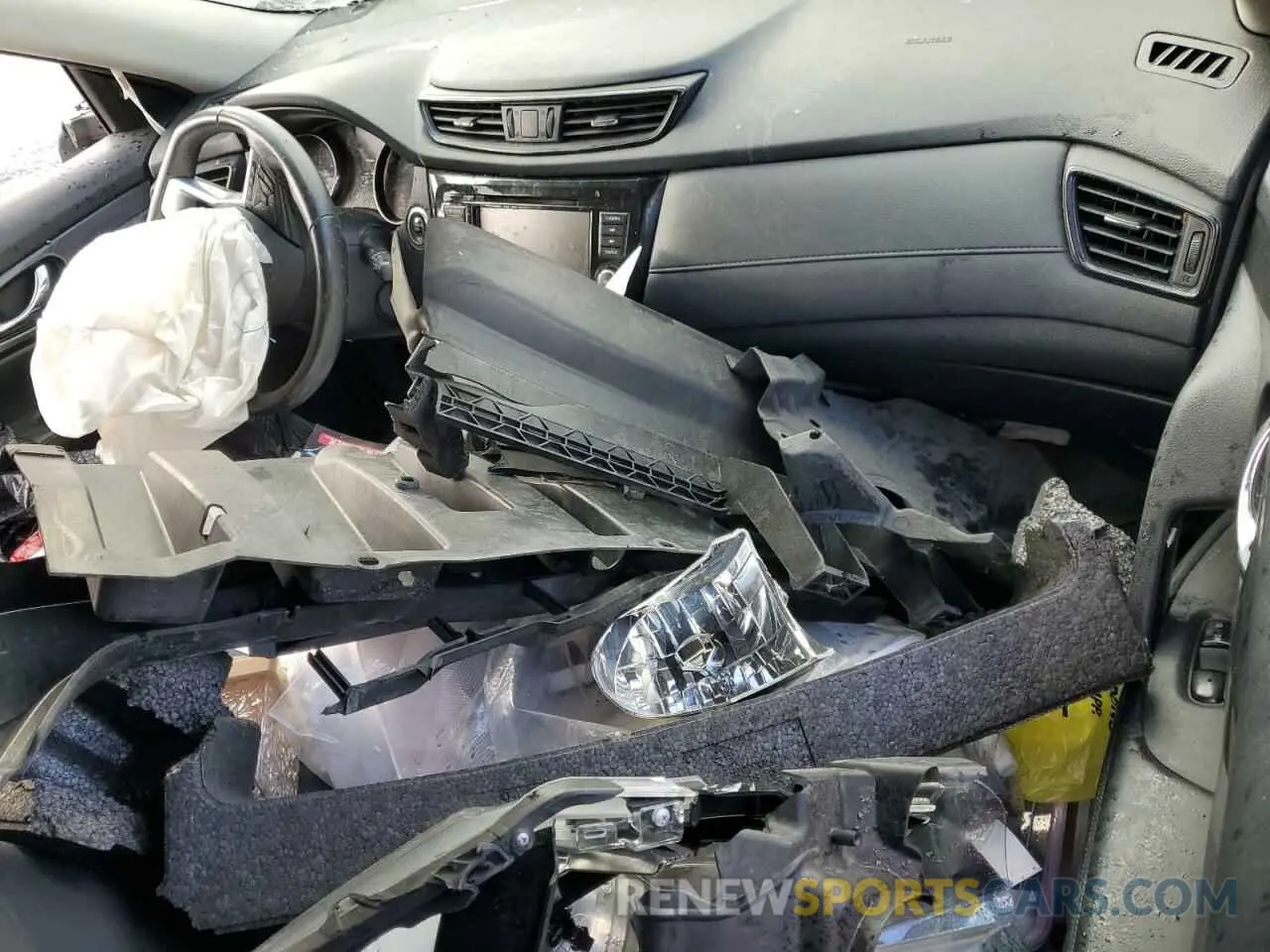8 fotografías del automóvil dañado KNMAT2MT0KP553463 NISSAN ROGUE 2019