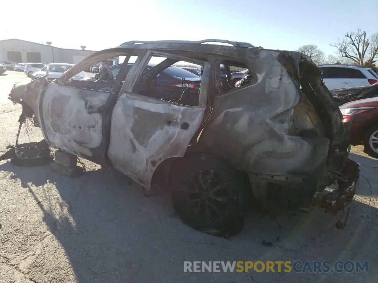 2 fotografías del automóvil dañado KNMAT2MT1KP518558 NISSAN ROGUE 2019