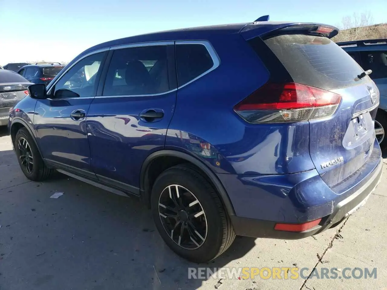 2 fotografías del automóvil dañado KNMAT2MT1KP522366 NISSAN ROGUE 2019