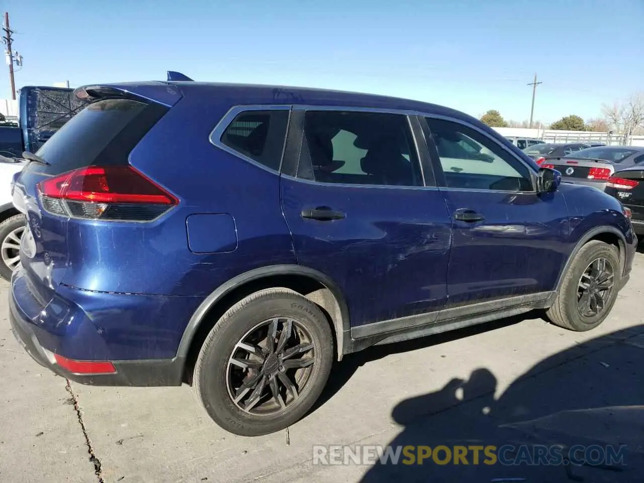 3 fotografías del automóvil dañado KNMAT2MT1KP522366 NISSAN ROGUE 2019
