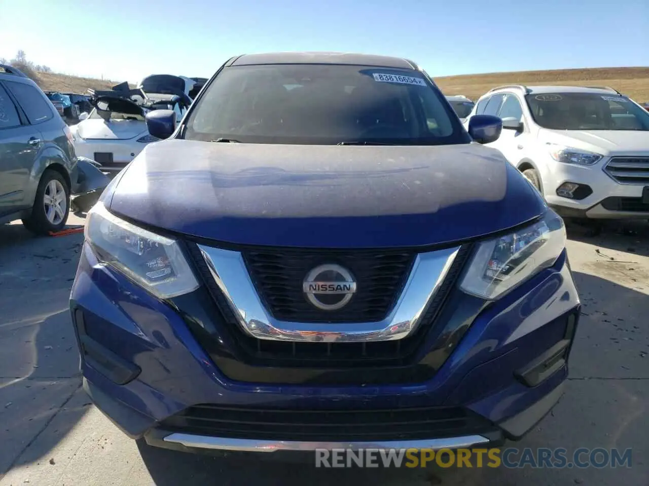 5 fotografías del automóvil dañado KNMAT2MT1KP522366 NISSAN ROGUE 2019
