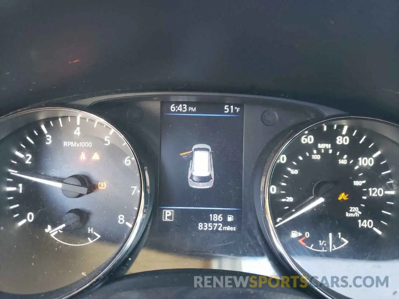 9 fotografías del automóvil dañado KNMAT2MT1KP522366 NISSAN ROGUE 2019
