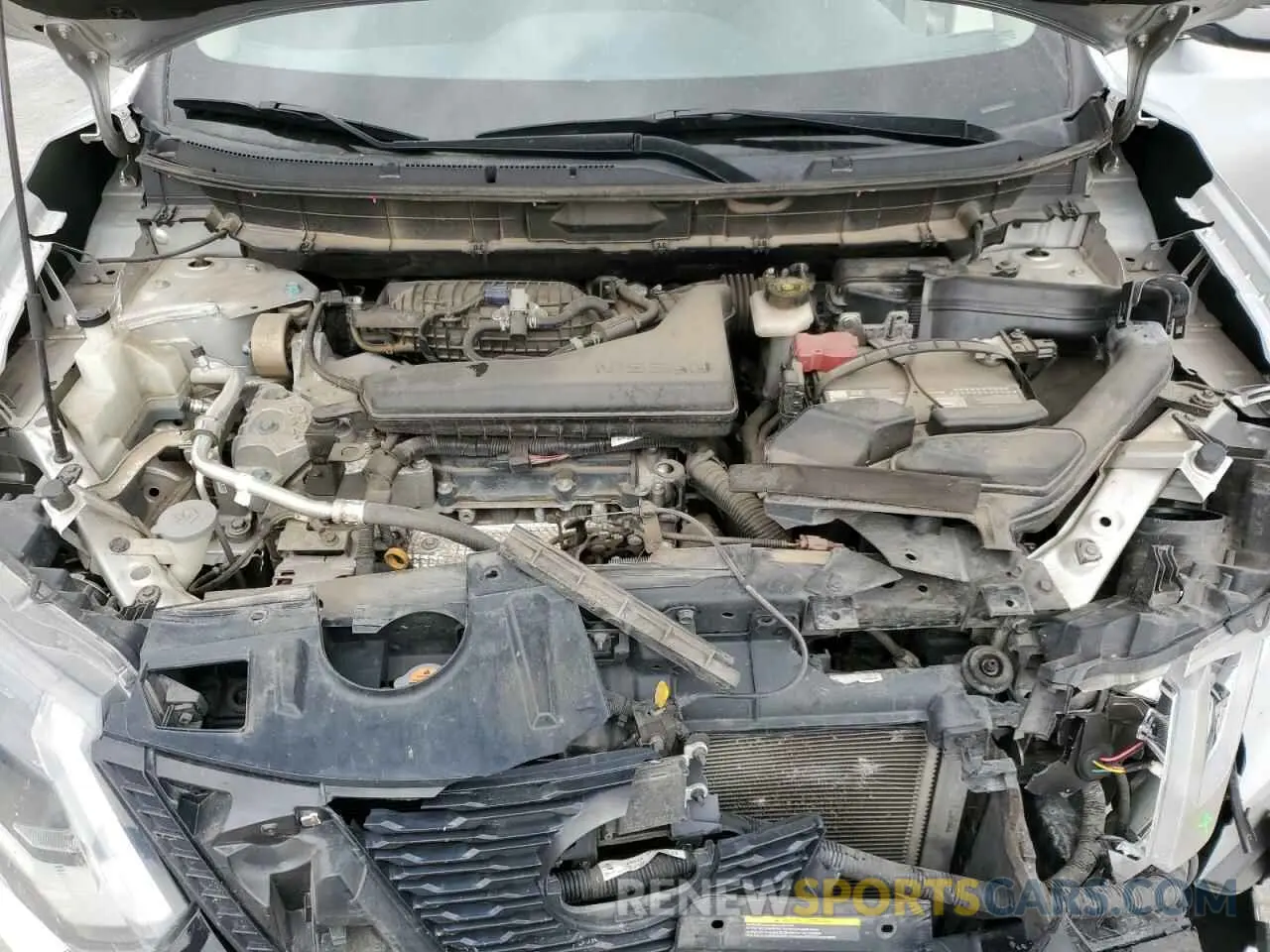 12 fotografías del automóvil dañado KNMAT2MT1KP537059 NISSAN ROGUE 2019