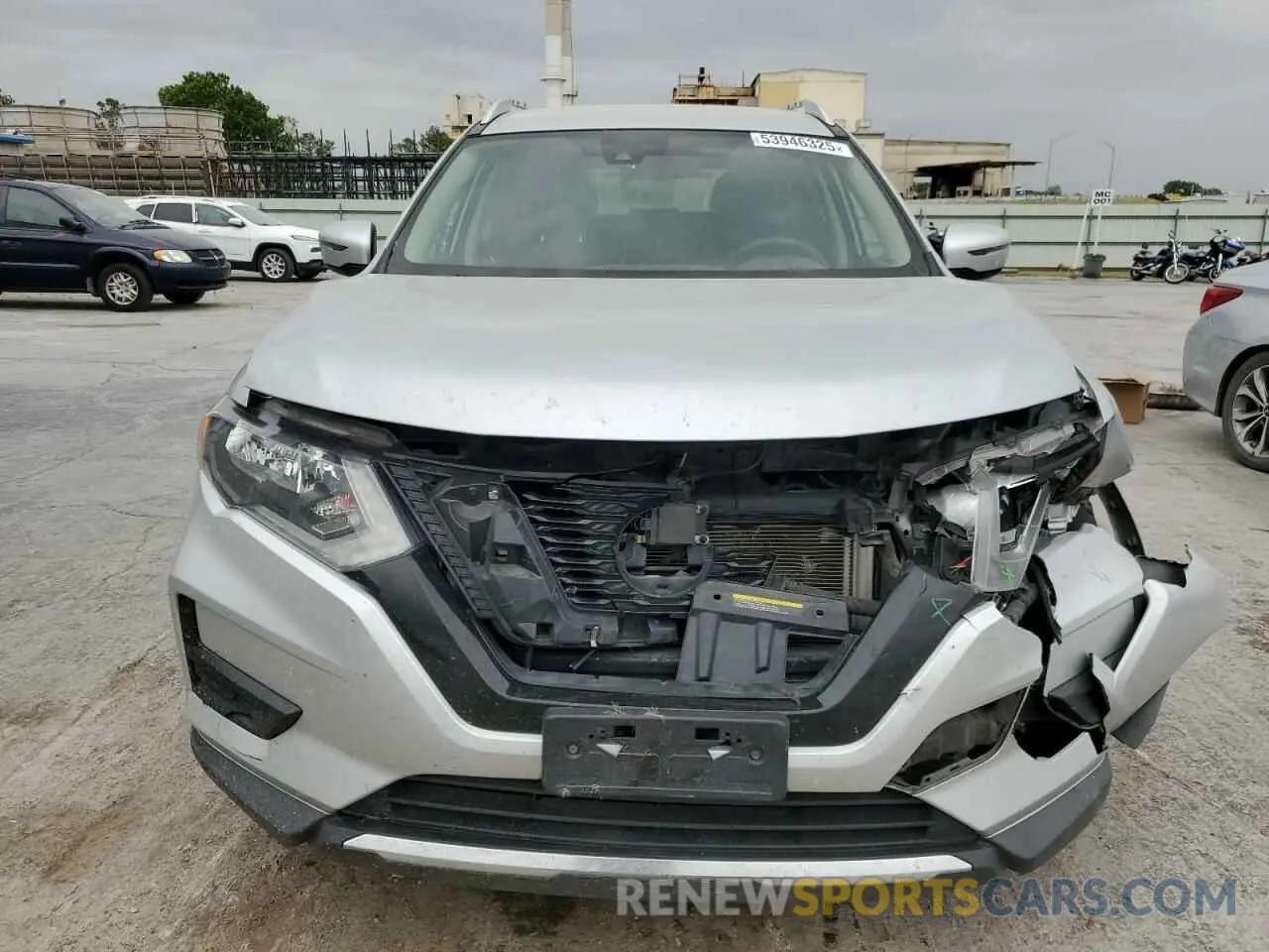 5 fotografías del automóvil dañado KNMAT2MT1KP537059 NISSAN ROGUE 2019