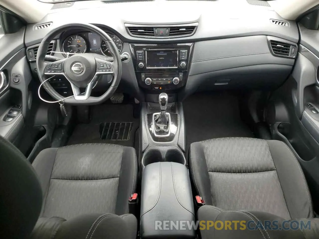 8 fotografías del automóvil dañado KNMAT2MT1KP537059 NISSAN ROGUE 2019