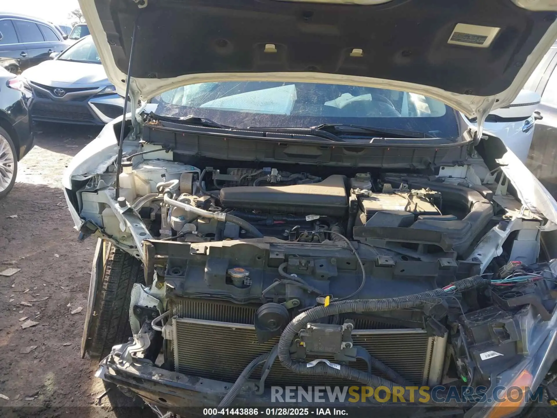 10 fotografías del automóvil dañado KNMAT2MT1KP543525 NISSAN ROGUE 2019