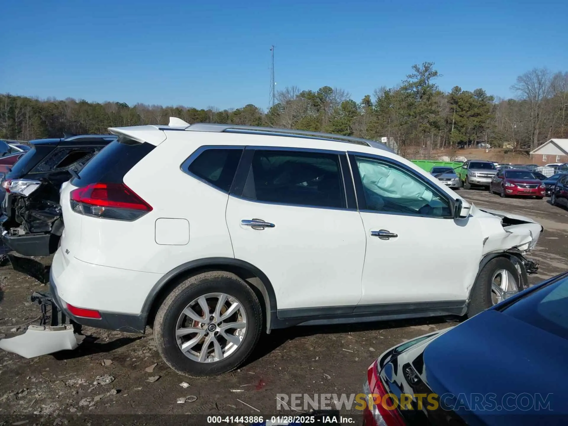12 fotografías del automóvil dañado KNMAT2MT1KP543525 NISSAN ROGUE 2019